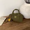 Bolso Boston Satchel Retro de Gama Alta para Mujer Otoño e Invierno 2025 Nuevo Estilo Coreano Nicho Bolso de Hombro Cruzado para Viajar