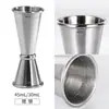 Medidor de Vino de Acero Inoxidable 304 con Escala Taza Medidora de Doble Cabeza Mezclador Taza de Onzas Taza de Onzas Herramienta Mezcladora de Bar