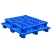 Paleta de plástico, paleta para montacargas de rejilla de nueve pies, tablero de piso a prueba de humedad para almacén, paleta de logística, fabricante de paletas de plástico