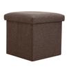 Taburete de Almacenamiento Multifuncional Plegable Que Puede Sentarse, Caja de Almacenamiento, Organizador, Taburete para Cambiarse los Zapatos, Taburete de Sofá, Taburete de Almacenamiento