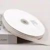 Fita de poliéster com listras verticais de 1CM, 50 jardas, fita floral multicolorida para confeitaria e embalagem, disponível em estoque direto da fábrica