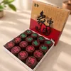 Conjunto de xadrez chinês com tabuleiro, madeira maciça de alta qualidade, madeira de faia vermelha, tamanho grande, projetado para adultos e alunos do ensino fundamental