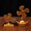 Ornamento Giratório de Prosperidade e Riqueza para Sala de Estar e Mesa de Estudo, Decoração Criativa Atratora de Riqueza, Decoração Giratória para Alívio do Estresse
