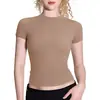 Camiseta Feminina Manga Longa Cruzada Europeia e Americana Hot Girl Cintura Marcada Ombro Direito Look Emagrecedor Outono Camisa Base para Camadas Pronta para Venda