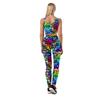 Aliexpress Más Vendido Conjunto Casual de Dos Piezas para Fitness Estampado 3D Patrón Tridimensional Traje Deportivo B03126+Kyk1244