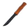 Mango de Bambú Cuchillo para Fruta Cuchillo Damasco Hogar Exterior Cuchillo Multiusos Cuchillo de Cocina Cuchillo Pelador Ultraafilado Cuchillo para Fruta