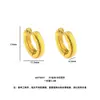 Puños de Oreja y Pendientes de Diseño de Nicho Retro Vintage de Lujo Ligero Estilo Metálico Cepillado, Joyería Dorada Arena para Regalo al por Mayor