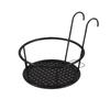 Grades de Ferro Forjado Guarda-corpo Varanda Suporte para Flores Suporte para Vasos de Flores Pendurados Pothos Suculenta Suporte para Flores de Orquídea Penduradas Estante de Armazenamento para Sala de Estar