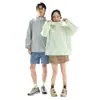 Mesmo estilo de uma certa roupa de proteção solar de seda gelada de banana 2026 novo verão proteção UV para pessoas baixas roupa externa larga masculina