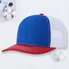 Gorra de Malla Nueva Richardson Transfronteriza 112 Transpirable Visera Ligeramente Curva Seis Paneles Bloqueo de Color Moderno Gorra de Béisbol
