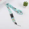 Cordón Transfronterizo Cuerda de Nylon Cordón para Teléfono Móvil Cordón de Identificación Cordón para Insignia Colgante de Muñeca Decorativo Personalizado Impreso