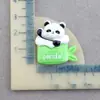 Acessórios de Resina Gelatina Desenho Animado Animais DIY Cola de Chantilly Grampo de Cabelo Caixa de Armazenamento Caseira Decoração com Adesivo de Panda Materiais