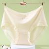 Ropa interior Modal para mujer talla grande, 60 unidades, 100 kg, algodón puro en la entrepierna, seda, antibacteriana, de cintura media, sin costuras, para niñas