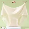 Ropa interior suelta, suave y de talla extragrande para mujer, elegante, 60 unidades, modal 100% seda, sin costuras, de cintura media