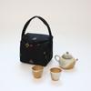 Brocado Juego de Té de Una Olla Dos Tazas Bolsa de Tela Bolsa para Olla Regalo Bol Cubierta Taza Masculina Tela de Algodón Bolsa de Almacenamiento y Embalaje