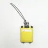 Etiquetas de Equipaje Antirrobo Más Vendidas por el Fabricante para Envíos, Etiquetas de Equipaje Transparentes Impermeables Transfronterizas, Etiquetas de Equipaje de Color Sólido Simples de Alta Calidad