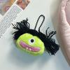 Colgante de peluche con forma de trenza de niña pequeña, diseño divertido de dibujos animados, para estudiante, mochila escolar, joyería colgante, regalo para novia, accesorios