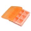 Caja de almacenamiento de silicona para suplementos alimenticios de bebé, rejilla congelada, caja de subenvasado para bebé, bandeja de hielo, molde para suplementos alimenticios para cocinar y hornear