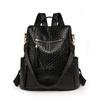 Mochila Antifurto Nova Moda 2025 Mochila Escolar Estudante Padrão Tecido Bolsa Casual Feminina Mochila de Viagem Bolsa Feminina Transfronteiriça