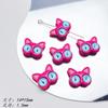 Rosa Barbie Liga de Cerâmica Acrílico Contas Pintadas à Mão Contas de Arroz Pulseira DIY Acessórios de Joias Feitos à Mão