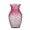 Vaso de Vidro Simples Estilo Europeu Vaso Hidropônico Diamante Decoração de Mesa para Casa Arranjo de Flores Frascos de Vidro para Flores Secas Ornamentos