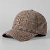 Gorra de béisbol con protección para los oídos para hombre de mediana edad, para otoño e invierno, para papá, para anciano, abuelo, con forro polar cálido.