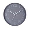 Reloj de pared silencioso de moda de lujo ligero de 12 pulgadas, sala de estar simple versátil, fuente clara, hora puntual, reloj de cuarzo