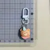 Nuevo Llavero Creativo para Estudiante, Lindo Colgante de Dibujos Animados, Accesorio para Mochila de Niña, Regalo para Mejor Amiga, Animalito Suave y Lindo