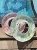 Flotador Inflable para Niños Cruzado en Stock, Diseño Floral Engrosado, Antivuelco, Flotador Inflable para Principiantes, Flotador con Lentejuelas, Aro para Axilas