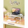 Soporte para computadora portátil, escritorio, estante de almacenamiento para escritorio, monitor de escritorio, estante de almacenamiento para escritorio de dormitorio