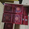 Caja de Regalo de Lujo Ligero Estilo Chino Caja de Embalaje de Cuentas Budistas Zen, Bolsa de Terciopelo para Guantes, Caja de Regalo al por Mayor Caja de Doble Apertura