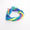 Cadarços Arco-Íris Personalizados, Cadarços Coloridos, Tênis Esportivos, Cadarços Coloridos em Degradê, Cadarços de Lona Casuais Masculinos e Femininos, Cadarços