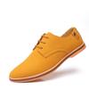 Zapatos Casuales de Hombre para Otoño Planos Británicos Cuero Gamuza Nobuck Suela de Goma T Talla Grande Zapatos de Cuero Transfronterizos Zapatos de Negocio para Hombre Modernos