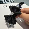 Accesorio para el Cabello de Niña Dulce y Lindo con Lazo y Temperamento Versátil, Pinza para el Cabello de Tela Estilo Coreano, Lujo Ligero, Sensación Simple y de Alta Gama