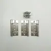 Bisagra de Acero Inoxidable 201, Silenciosa y sin Ranura, Bisagra de 4 Pulgadas para Puertas de Madera, Venta Directa del Fabricante