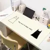 Venta Directa de Fábrica Alfombrilla para Ratón, Diseño Lindo de Gato, Alfombrilla Grande para Escritorio de Oficina, Antideslizante y Resistente a Manchas, Alfombrilla para Ratón de Juego Hecha a Medida
