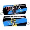 Estuche con Cremallera de Anime Estuche para Lápices Wen Hao Perro Salvaje Hermosa Chica Guerrero Dragon Ball Hombre Motosierra JOJO Qi
