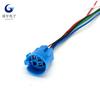 Interruptor de Botón Metálico con Conector de Enchufe de Cola Serie de Bloque de Terminales 12mm 16mm 19mm 22mm Universal