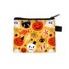Bolsas Nuevas Transfronterizas Halloween Caricatura Infantil Monedero para Niños y Niñas Estudiantes de Primaria Poliéster Estampado Bolsa de Almacenamiento Venta al por Mayor