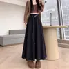Foto real 2026 saia midi estilo designer com forro de fleece, espessa, modeladora, bom caimento, elegante, saia midi de caxemira de arroz glutinoso