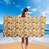 Toallas de Playa Transfronterizas Europeas y Americanas Personalizadas con Tecnología de Impresión 3D, Toallas de Baño de Playa junto al Mar, Toallas de Playa de Fibra Ultrafina de Secado Rápido
