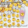 Malla Redonda de 6 mm Fondo Plano Irregular Materiales DIY Hechos a Mano Decoraciones para Uñas Pedrería Uñas Postizas Decoradas con Pedrería Pedrería al por Mayor