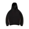 2026 ins transfronterizo nuevo retro americano con capucha otoño e invierno sudadera casual pareja bloque de color marca de moda hoodie azul