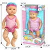 Muñeca inflable para piscina de playa de natación para niños, de nueva llegada transfronteriza, muñeca eléctrica impermeable de verano, juguetes acuáticos