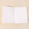 Carpeta de Papel A4 en Forma de L Papel Kraft Inserción Simple y Doble Carpeta de Contrato Bolsa Simple para Archivo de Información Carpeta de Oficina con Logotipo Impreso