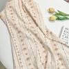 Algodón 40 tela estampada digitalmente a rayas tela floral suave vestido pantalones antimosquitos pijama padre-hijo DIY