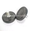 Pie ajustable de plástico antideslizante redondo de 40 mm-m8 para muebles, alfombrilla ajustable, pie de plástico