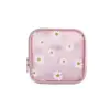 Nueva Bolsa Cosmética Transparente de Margarita Bolsa de Almacenamiento Portátil Impermeable Bolsa de Tocador Almacenamiento Menstrual Estudiantil Bolsa Pequeña