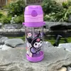 Comércio Exterior Família de Animais Fofos 500ml Copo com Canudo e Alça de Desenho Animado Garrafa de Água Infantil My Melody Copo de Água Portátil