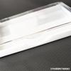 Caja de Embalaje de Plástico Transparente Blanco para Pestañas Postizas con Pestañas Graftadas de Cabello Denso Caja de Almacenamiento Fabricante Venta al por Mayor